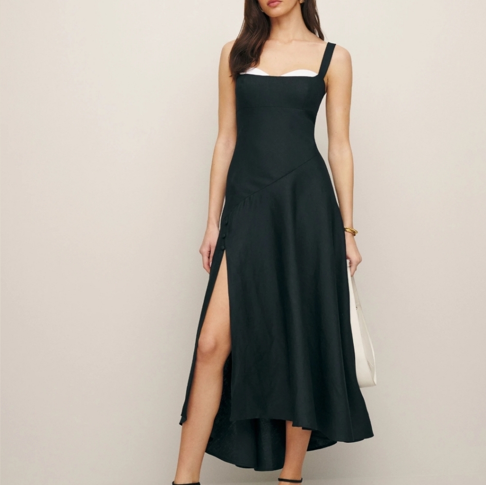 Reformation Bekki Linen Dress